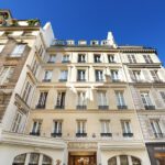 facade of the hotel de seine in Paris - Games