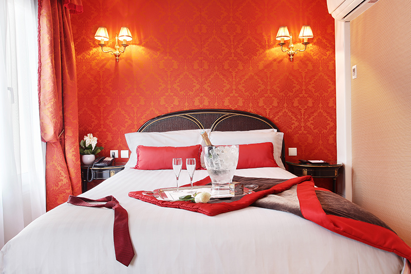 Réserver une chambre d'Hôtel à Paris pour la Saint-Valentin